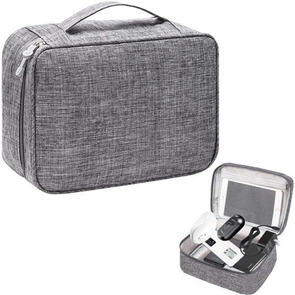 Electronics Organizer, Travel Cable Organizer Case/Bag, Portable - Picture 1 of 3